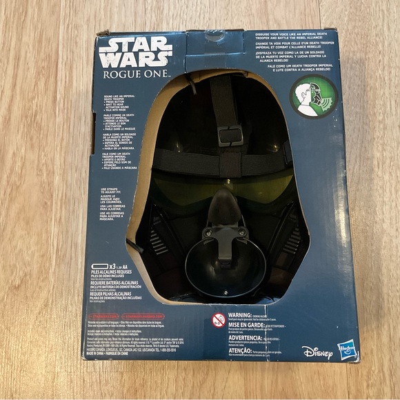 NEW Star Wars Rogue One Imperial Death Trooper Voice Changer Mask Disney Hasbro - Picture 4 of 8
